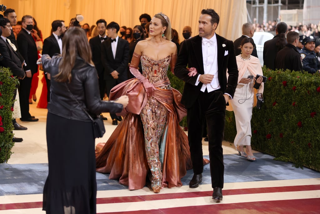 Blake Lively Wearing Atelier Versace at the Met Gala 2022