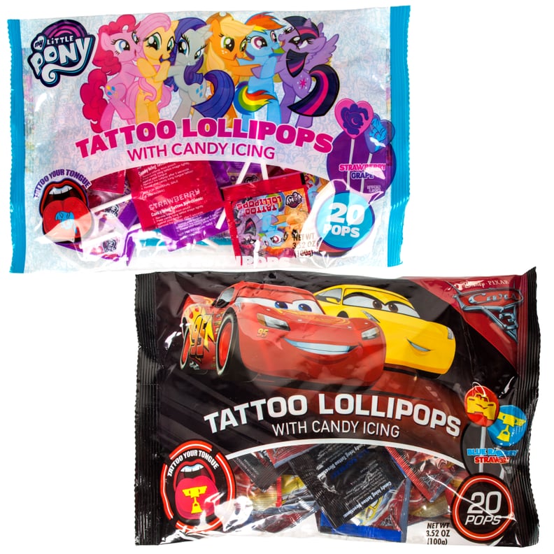 Assorted Licensed Character Tongue Tattoo Lollipops, 20-Count Bags
