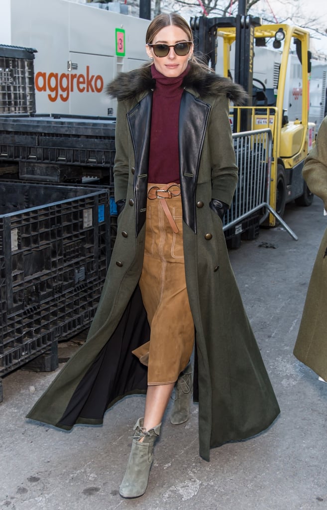mustard and olive green outfit