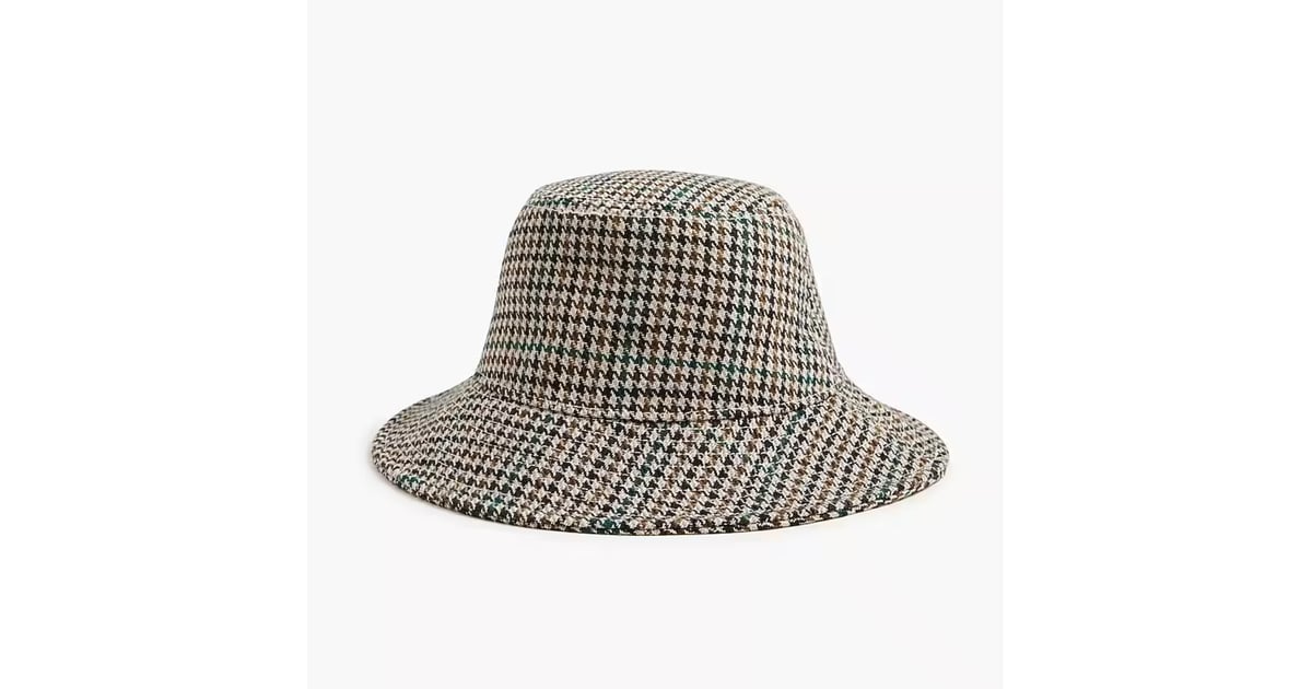 Best Patterned Bucket Hat J.Crew Houndstooth Bucket Hat Best Bucket