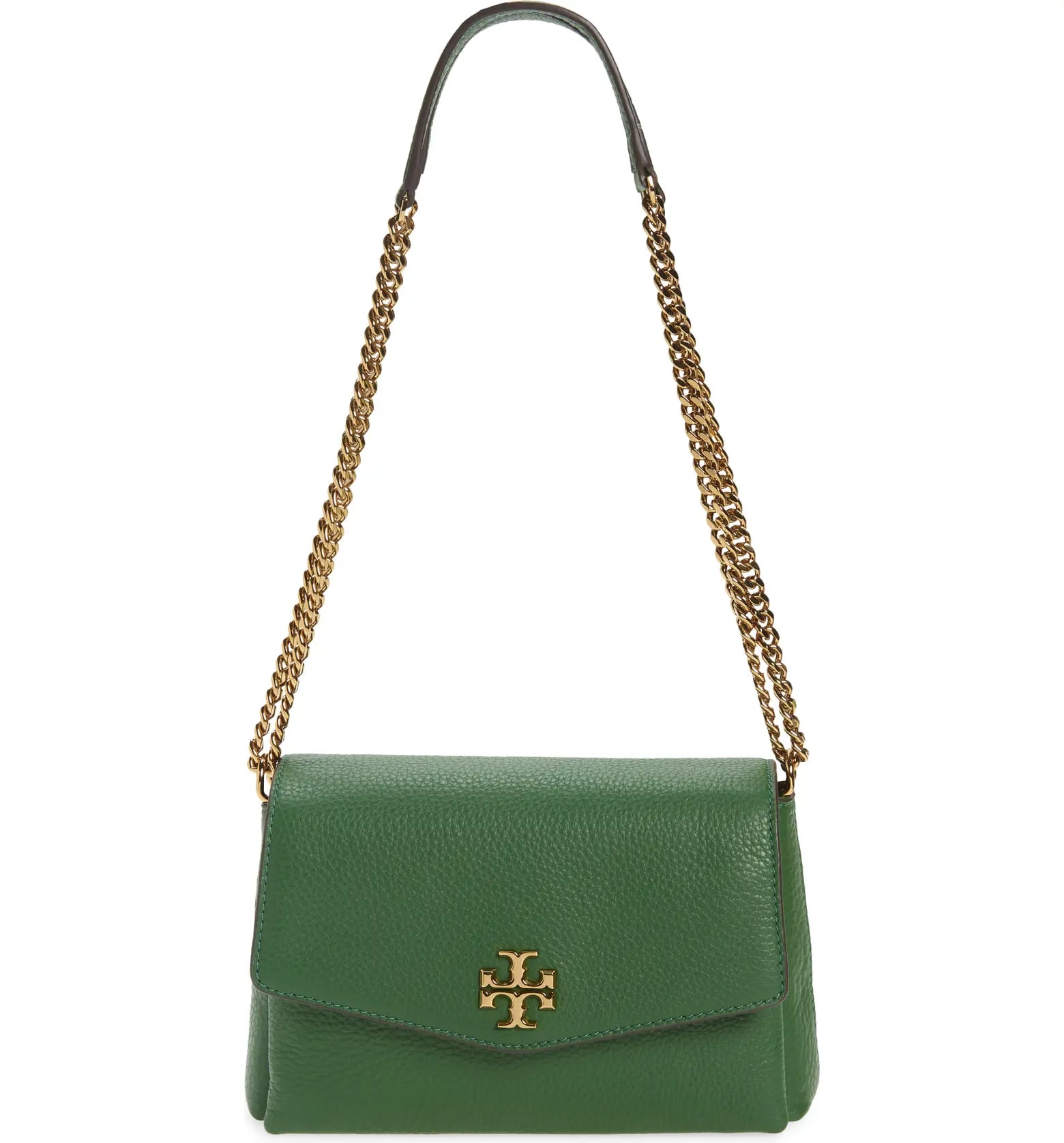 Green With Envy: Tory Burch Small Kira Leather Convertible Crossbody Bag |  21 Deals to Score From Nordstrom's Spring Sale | POPSUGAR Fashion Photo 5