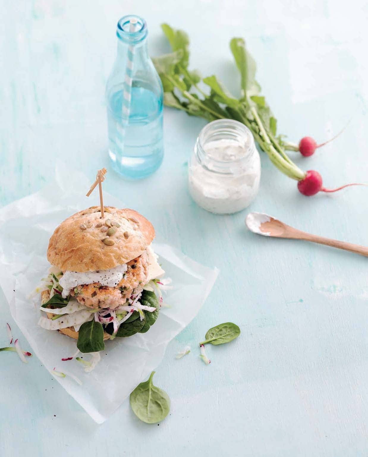 Salmon Burger Recipe By Kayla Itsines Popsugar Fitness