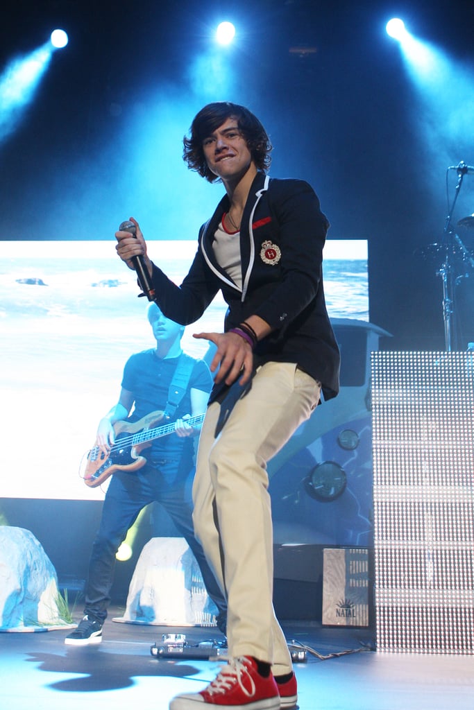 Harry Styles at the Liverpool Arena in January 2012