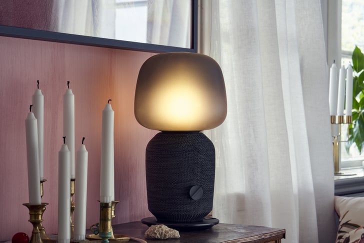 SYMFONISK Table Lamp With WiFi Speaker in Black Ikea's SYMFONISK