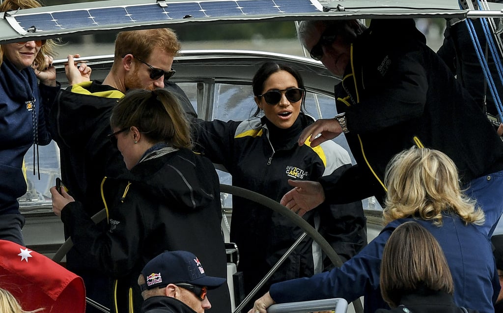 American Sailor Hugs Prince Harry at the Invictus Games 2018