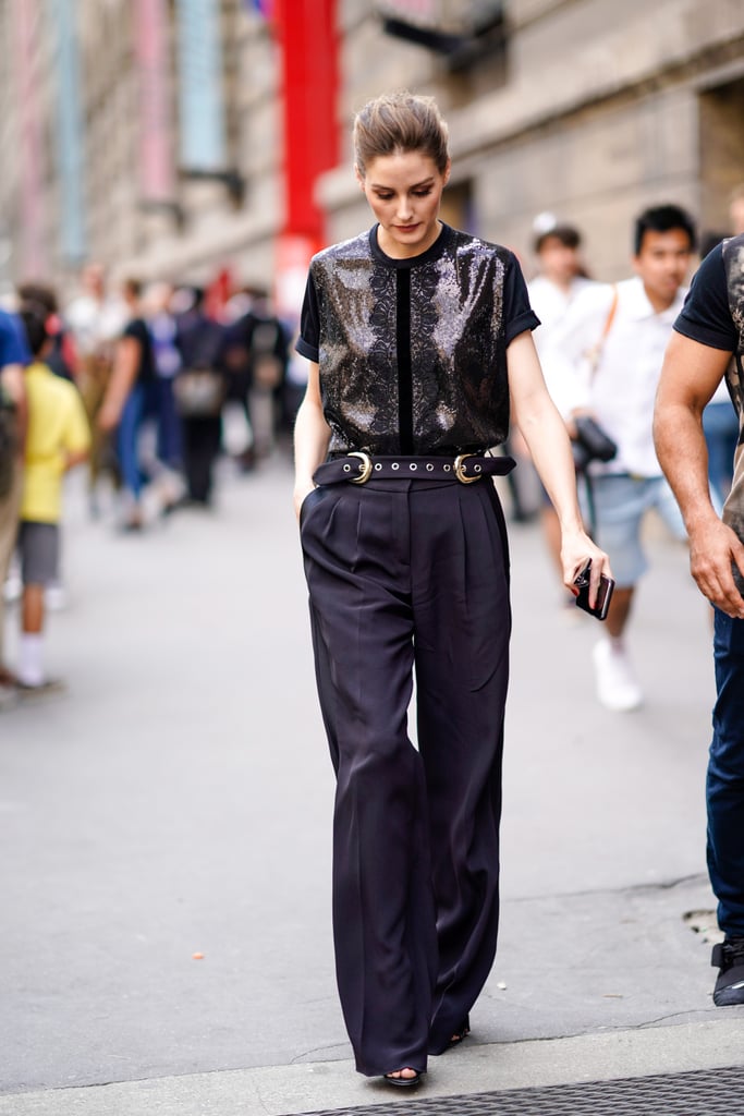 Accentuate your waist even more when you follow Olivia Palermo's lead and add a belt.