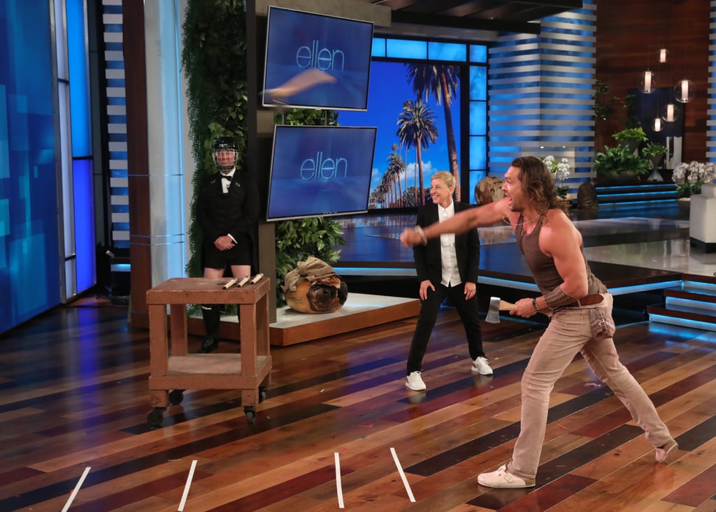 Jason Momoa on The Ellen DeGeneres Show Videos 2019