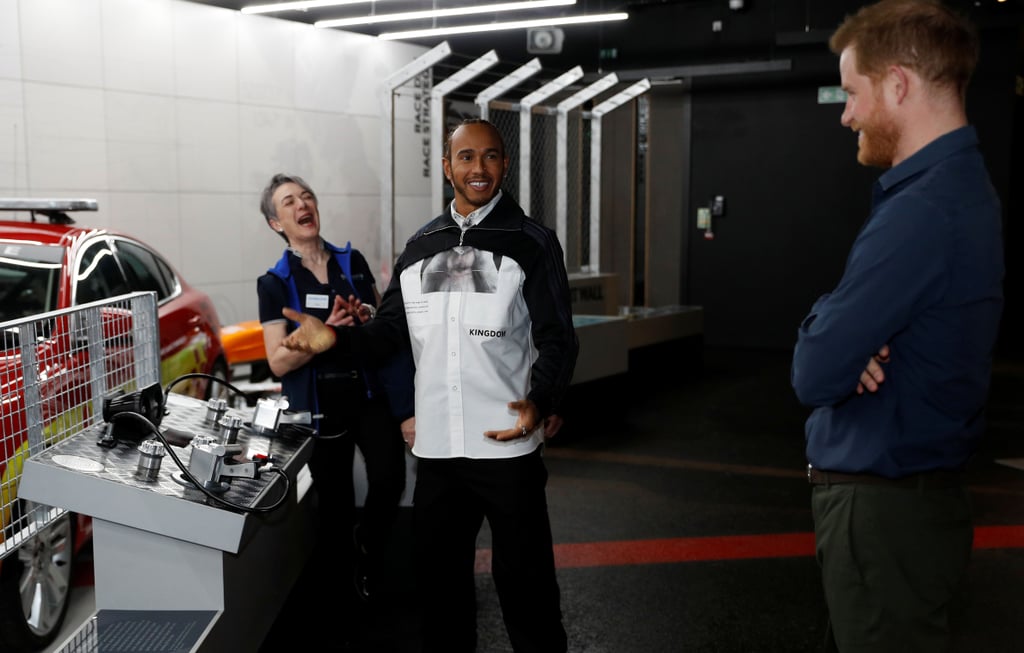 Prince Harry and Lewis Hamilton Open Silverstone Experience