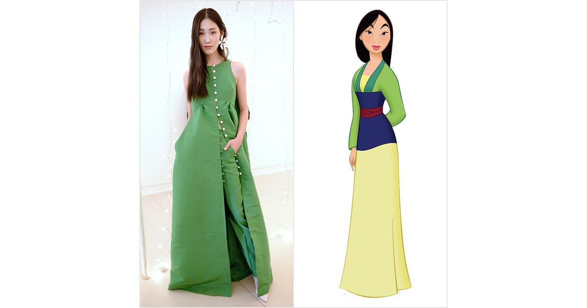 mulan ball gown