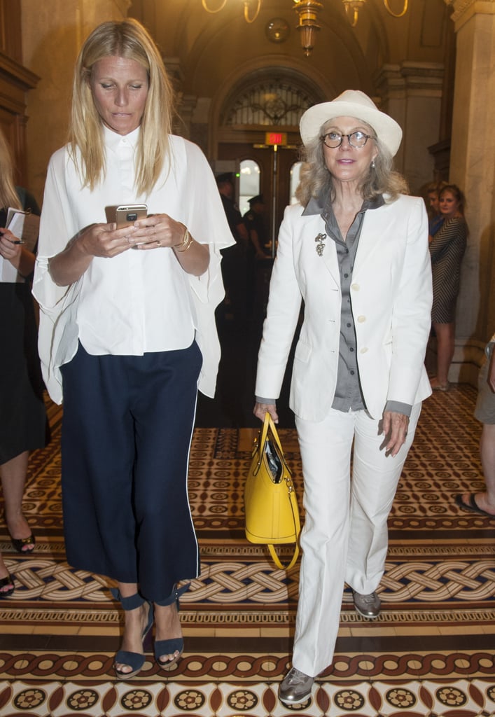 Gwyneth Paltrow and Blythe Danner Capitol Hill Pictures