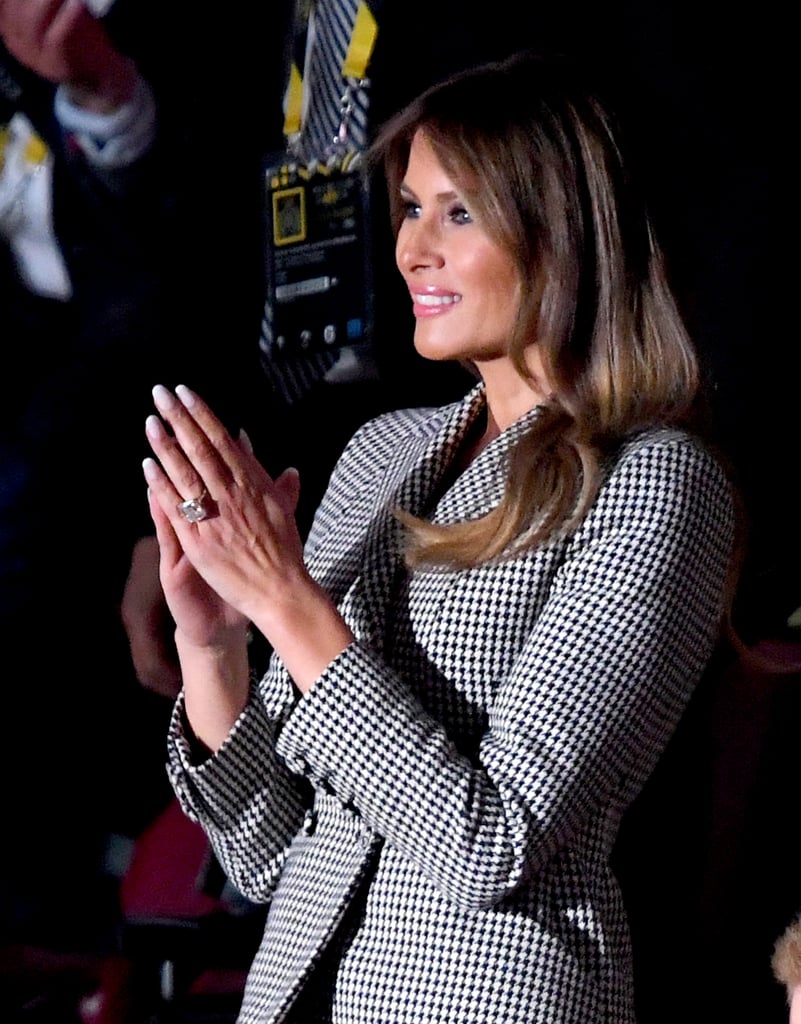 Melania Trump Dior Houndstooth Suit