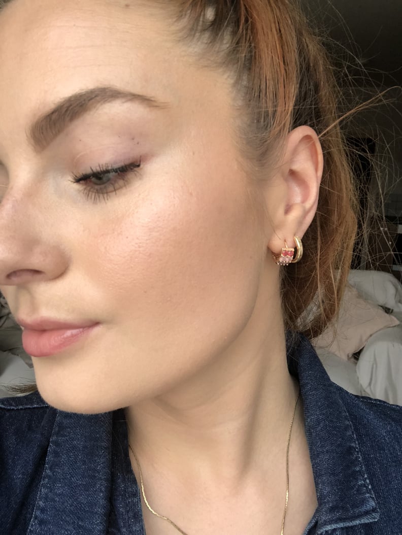 How Charlotte Tilbury Airbrush Flawless Foundation Looked Immediately After Application