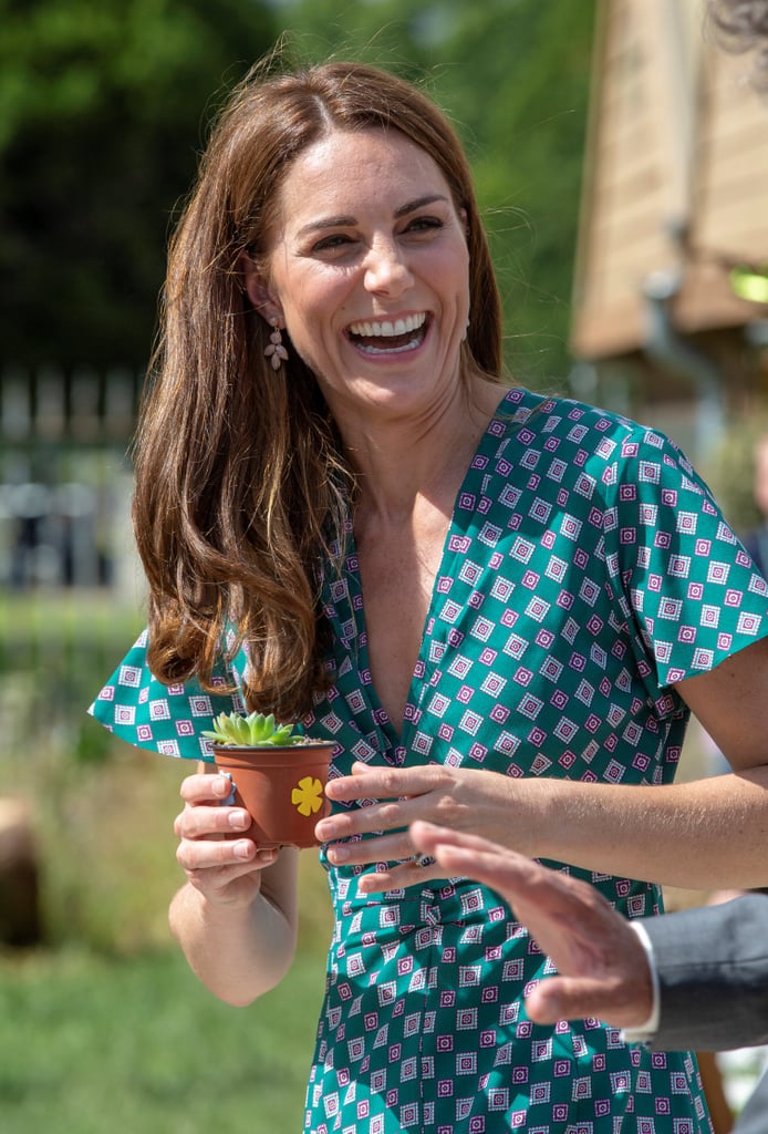 Kate Middleton Hampton Court Palace Garden Visit 2019