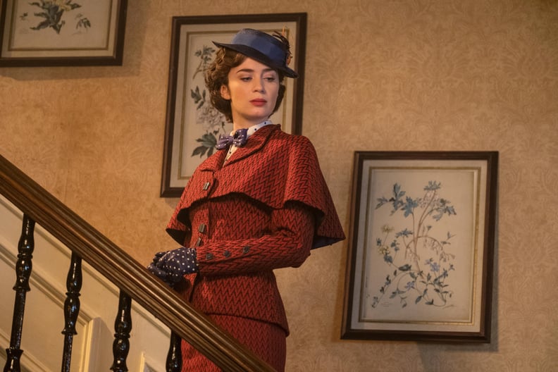 Emily Blunt is Mary Poppins in Disney's MARY POPPINS RETURNS,  a sequel to the 1964 film MARY POPPINS, which takes audiences on an all-new adventure with the practically perfect nanny and the Banks family.