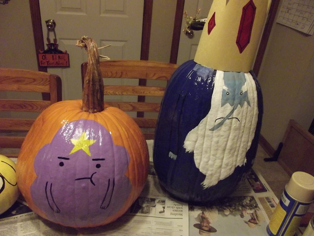 Lumpy Space Princess and Ice King From Adventure Time