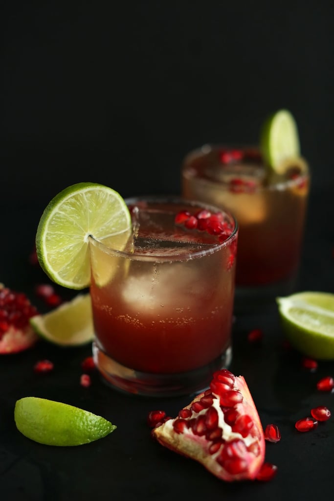 Pomegranate Sparkling Margaritas