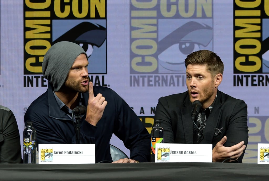 Jensen Ackles and Jared Padalecki at Comic-Con 2018