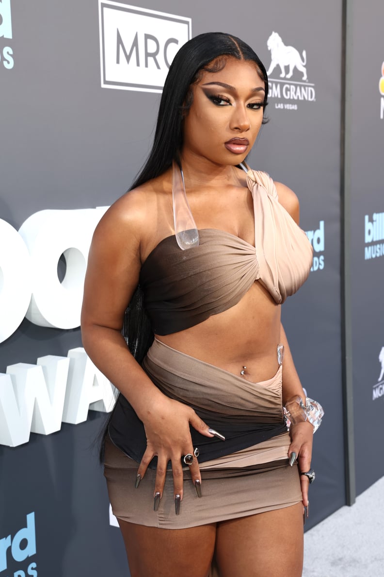 Megan Thee Stallion's Chrome Nails at the 2022 Billboard Music Awards