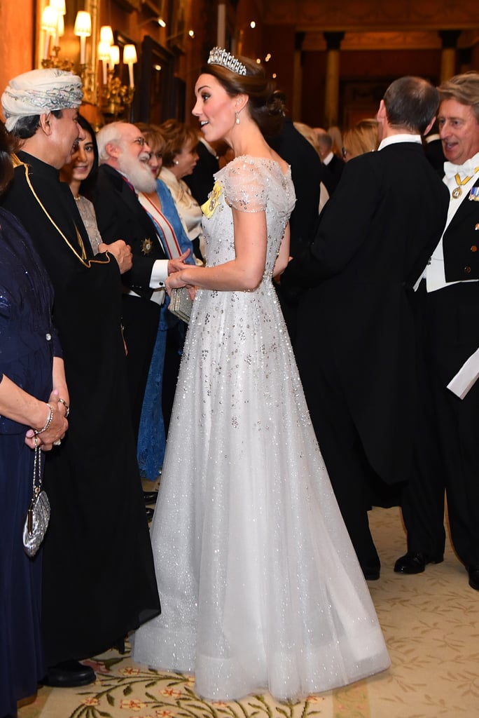 Kate Middleton and Prince William at a Holiday Party 2018