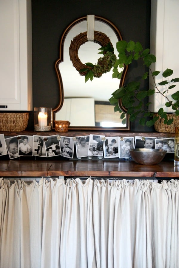 Indoor Wreath Display