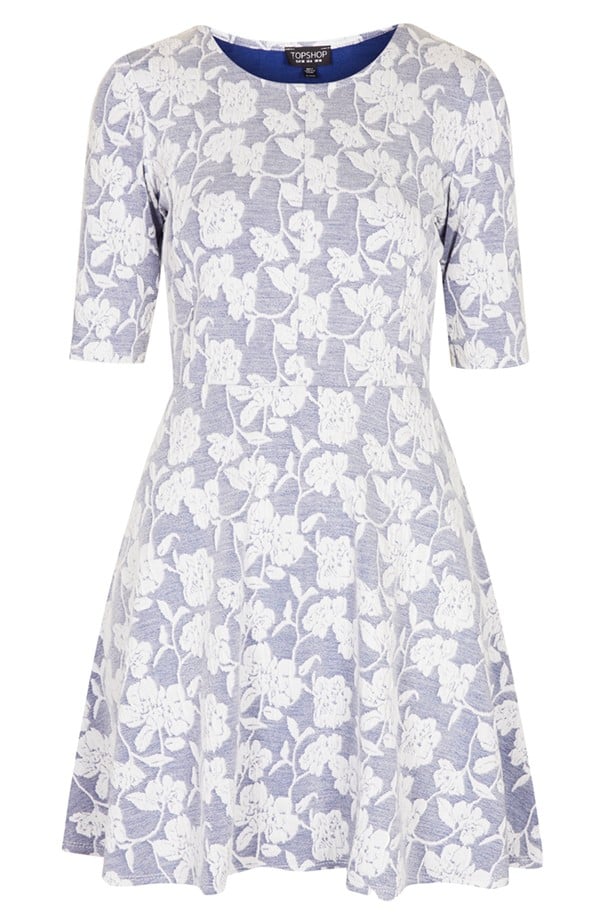 Topshop Floral Skater Dress