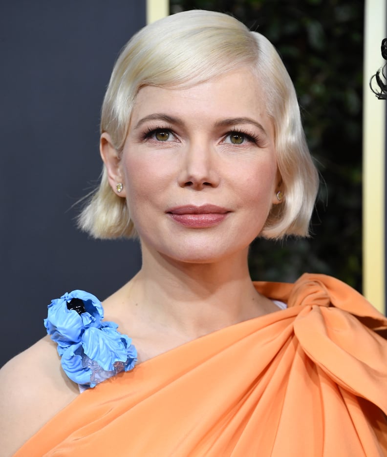 Michelle Williams's Flipped-Out Bob at the 2020 Golden Globes