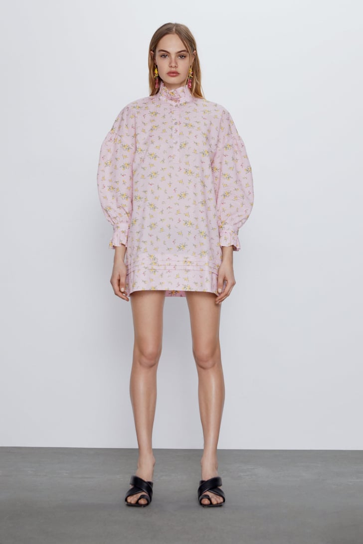 Zara Printed Shirt Dress | Best Zara Spring 2020 Clothes | POPSUGAR