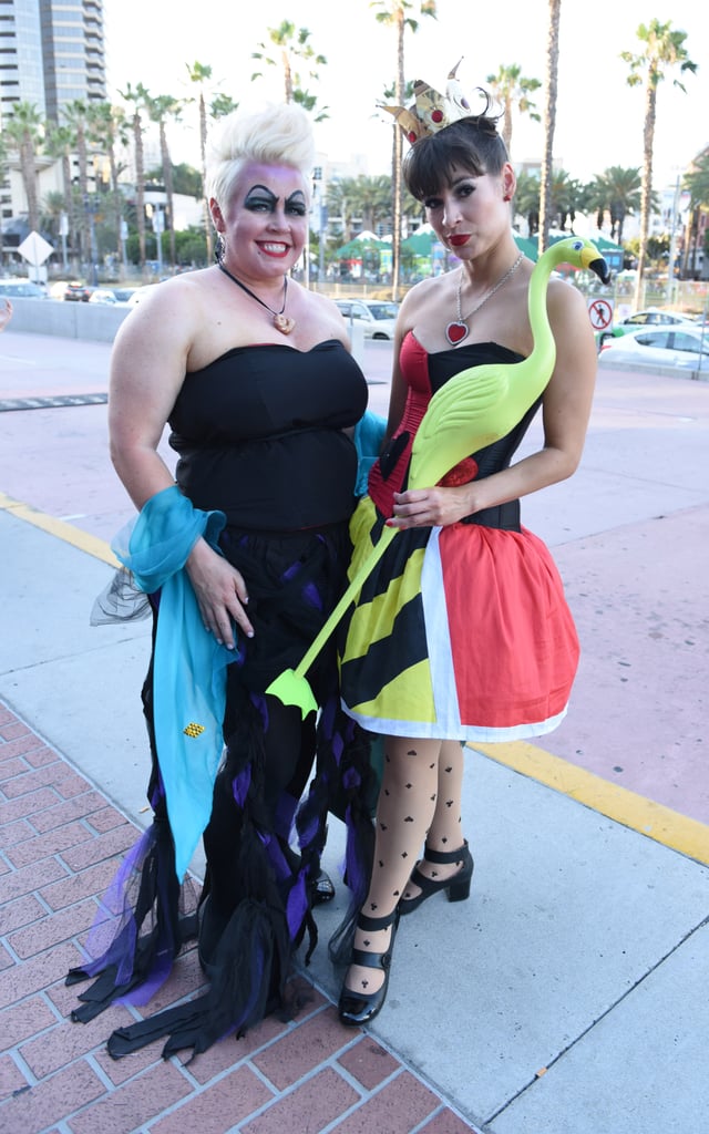 Ursula and Queen of Hearts | Disney Costumes at Comic-Con 2016 ...