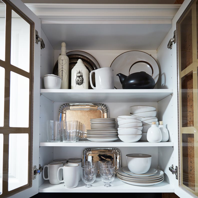 6. CURATE YOUR CUPBOARDS.