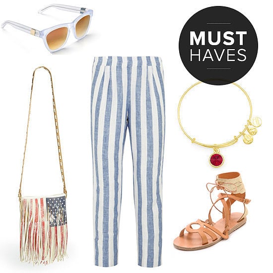 This month, POPSUGAR Fashion has gathered up the requisite stars and stripes, but they've also made sure to make their editors' July must-have fashion picks include all the sunglasses, sandals, and swimwear you can get your hands on. Shop them all right now (before they're gone!) and really bring the heat this Summer.