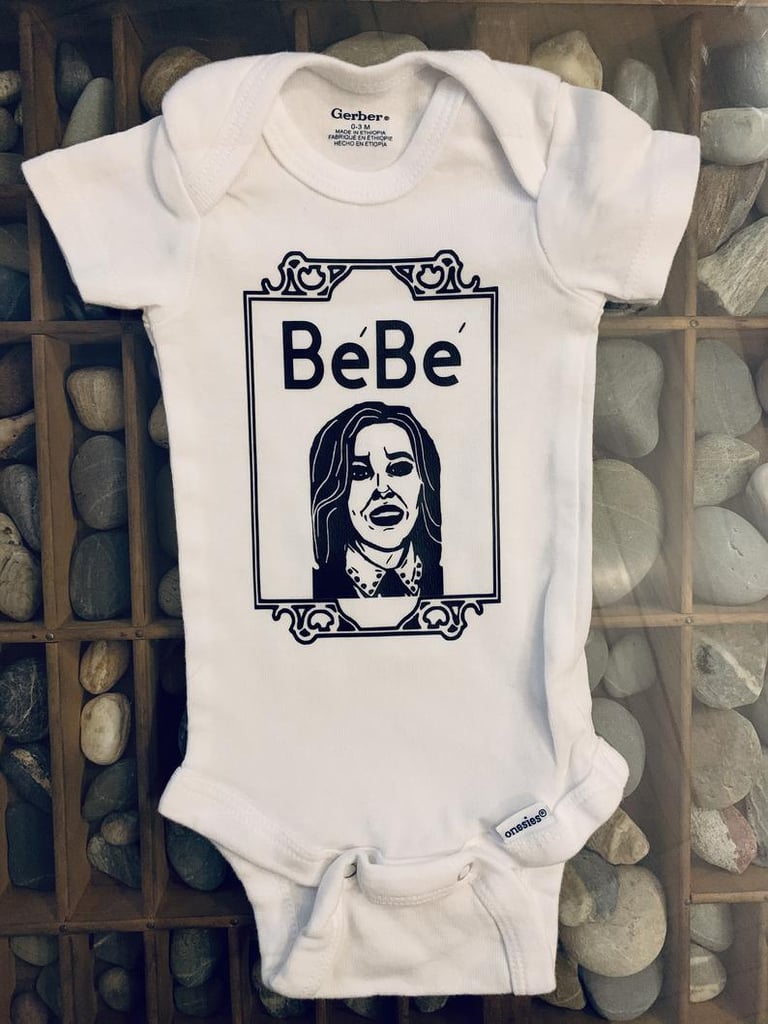 Schitt’s Creek Moira Rose "Bebe" Baby Snapsuit Shop Hilarious Schitt