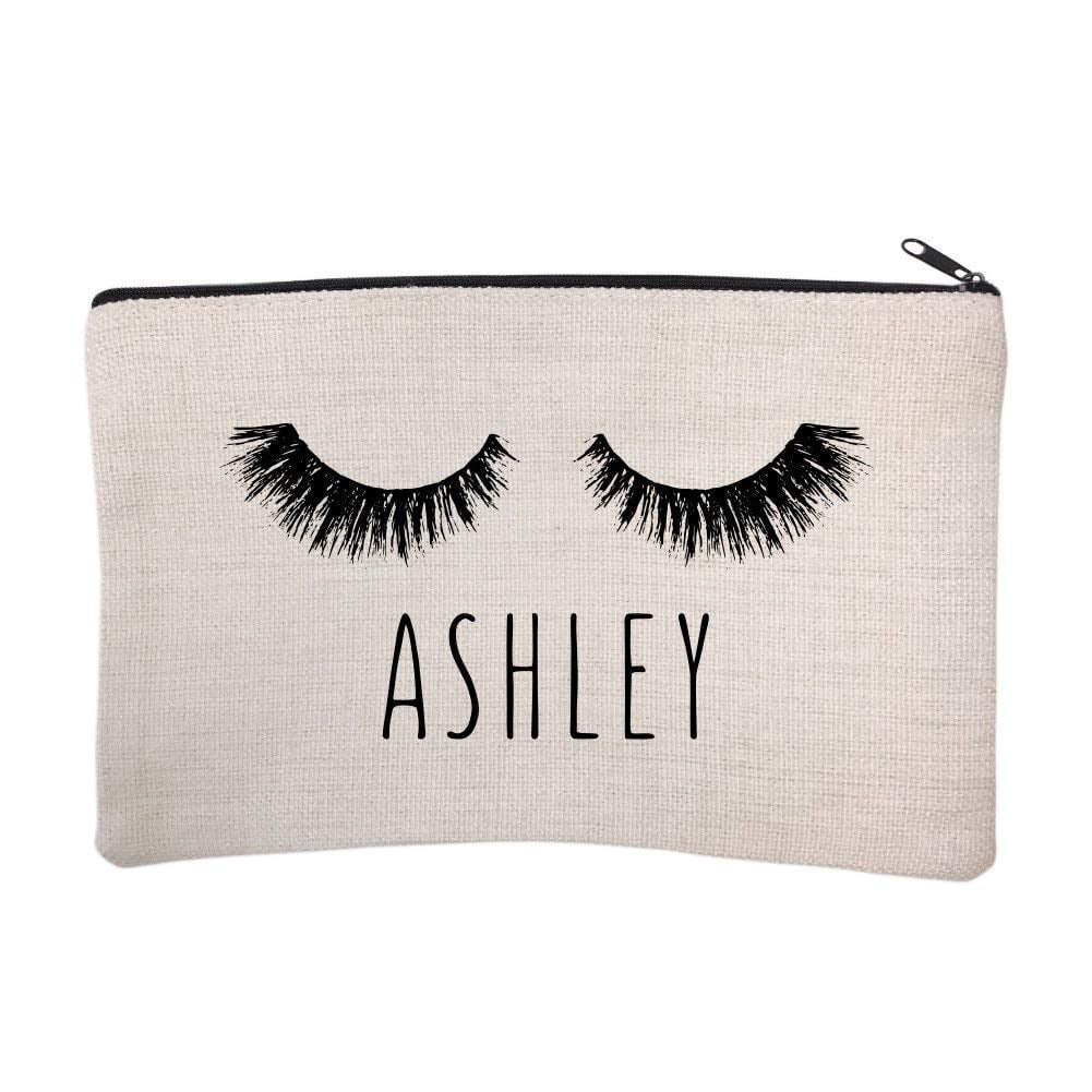 Personalized Eyelash Cosmetic and Makeup Bag