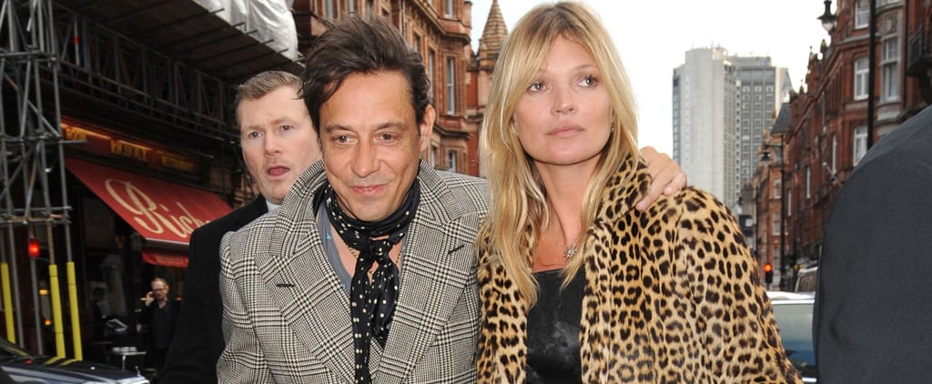 Kate Moss's Leopard Coat 40th Birthday Outfit
