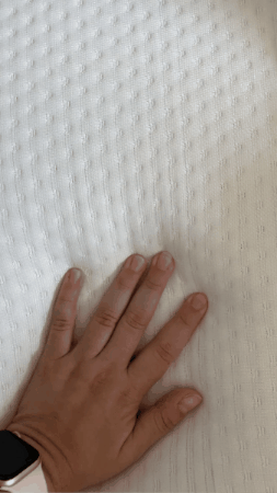 Emma Hybrid Cooling Elite Mattress Bounce Test Gif