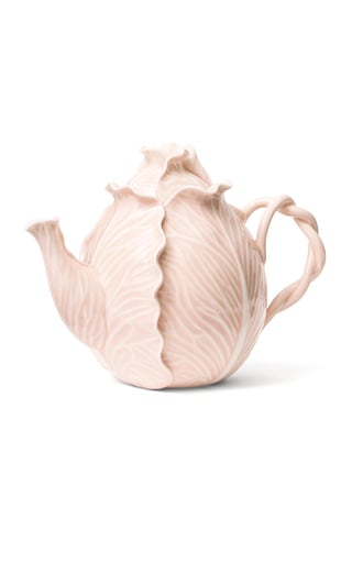 Tory Burch Home Lettuce Ware Teapot
