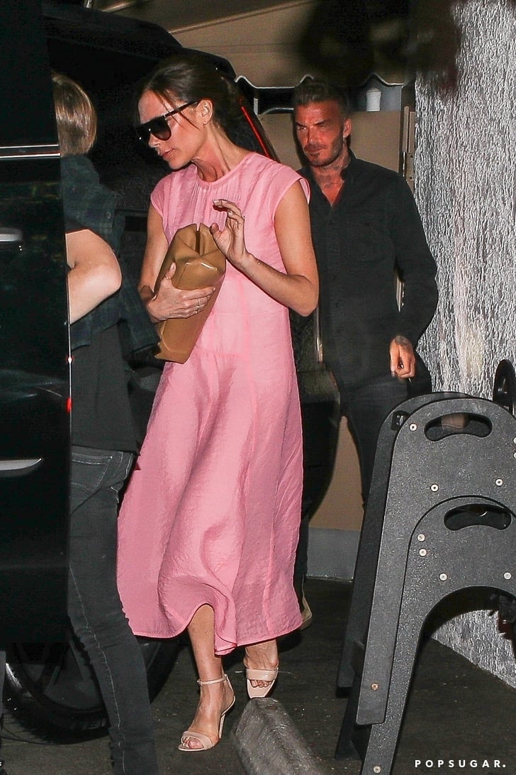 Victoria Beckham's Pink Dress on Her ...