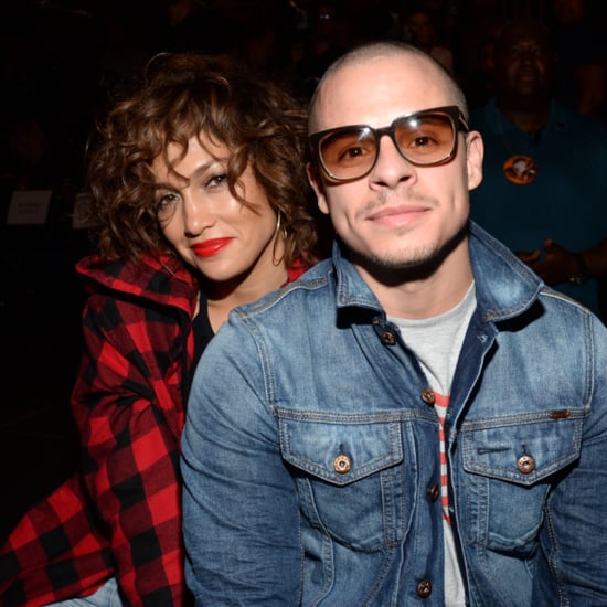 Jennifer Lopez and Casper Smart at Madonna's Concert