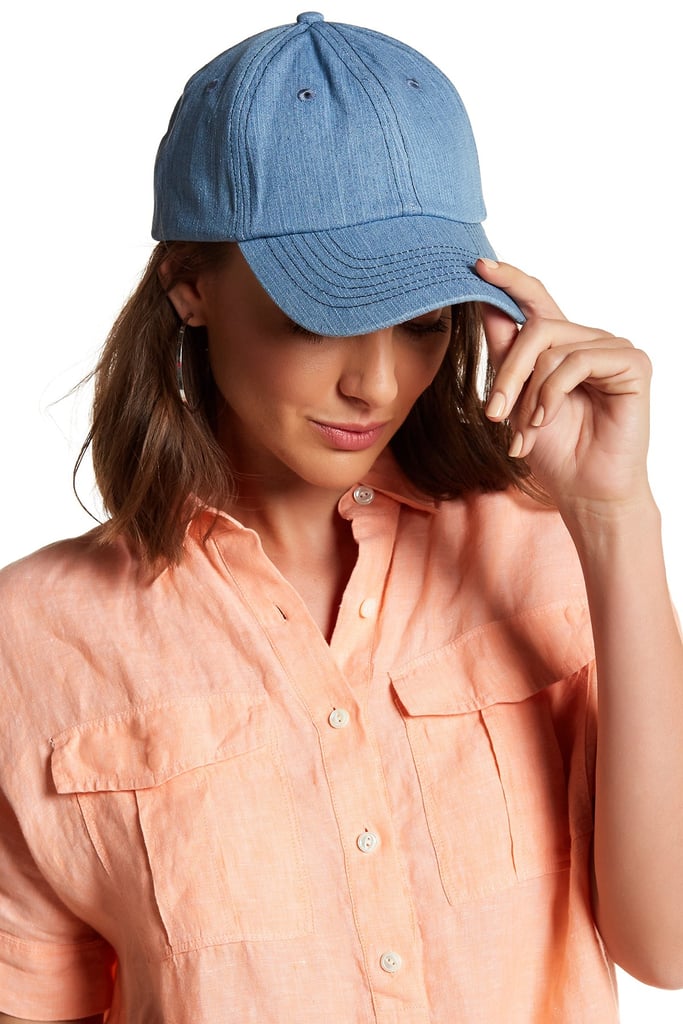 Free Press Solid Denim Baseball Cap