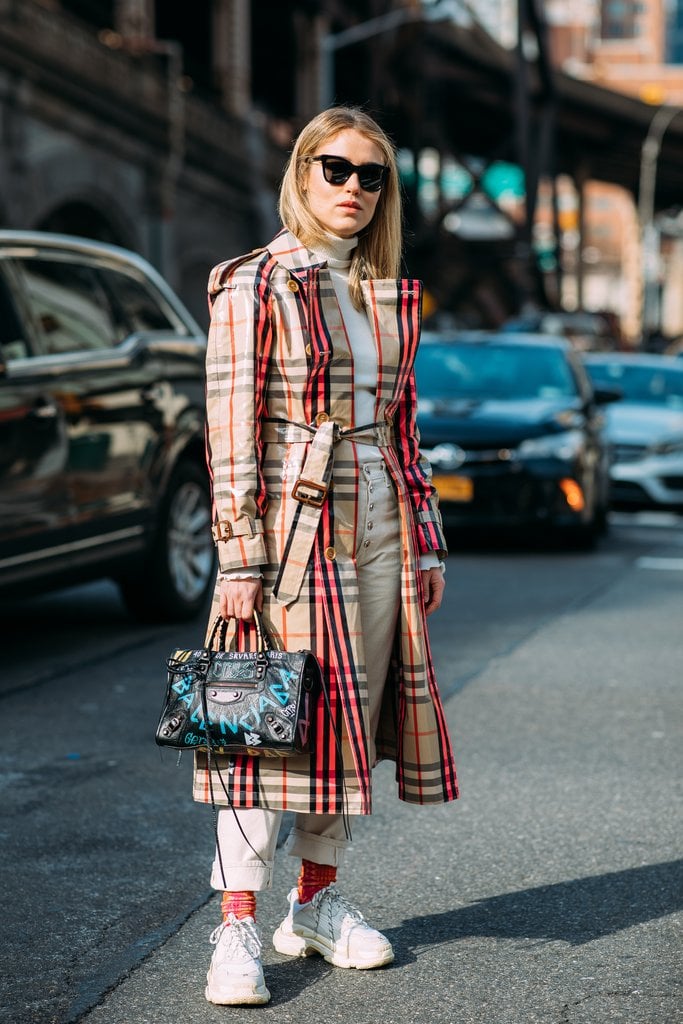 Dad Sneakers at Fashion Week Fall 2018