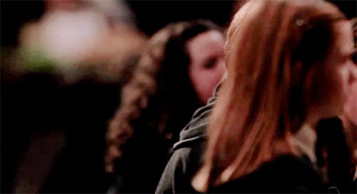 Overhearing people talking about Harry Potter.