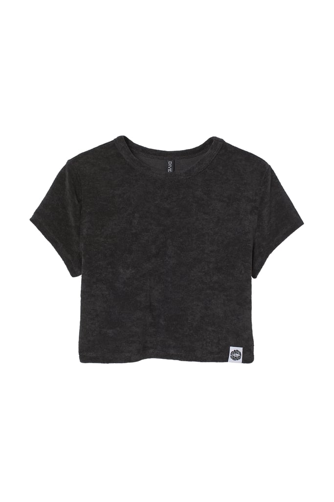 H&M Terry Crop Top | H&M's Skate and Surf Collection Celebrates Black ...