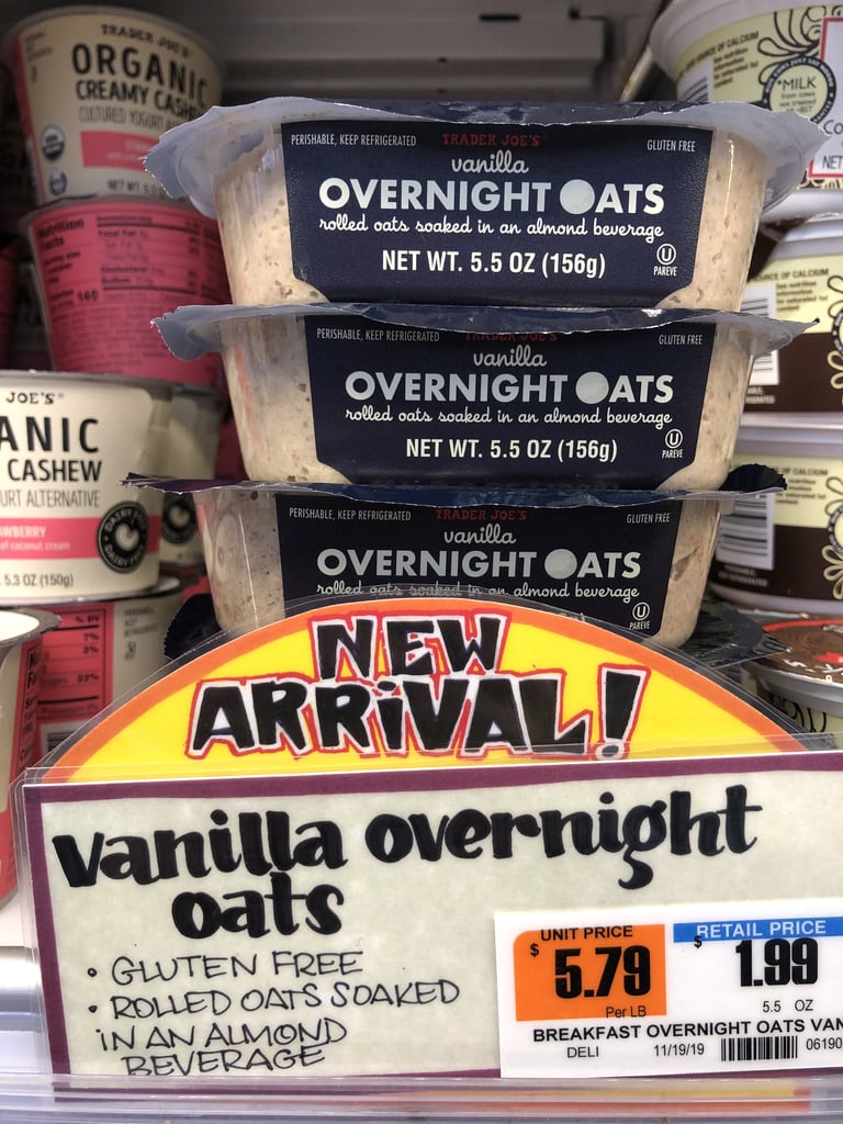 Trader Joe's Vanilla Overnight Oats With No Added Sugar