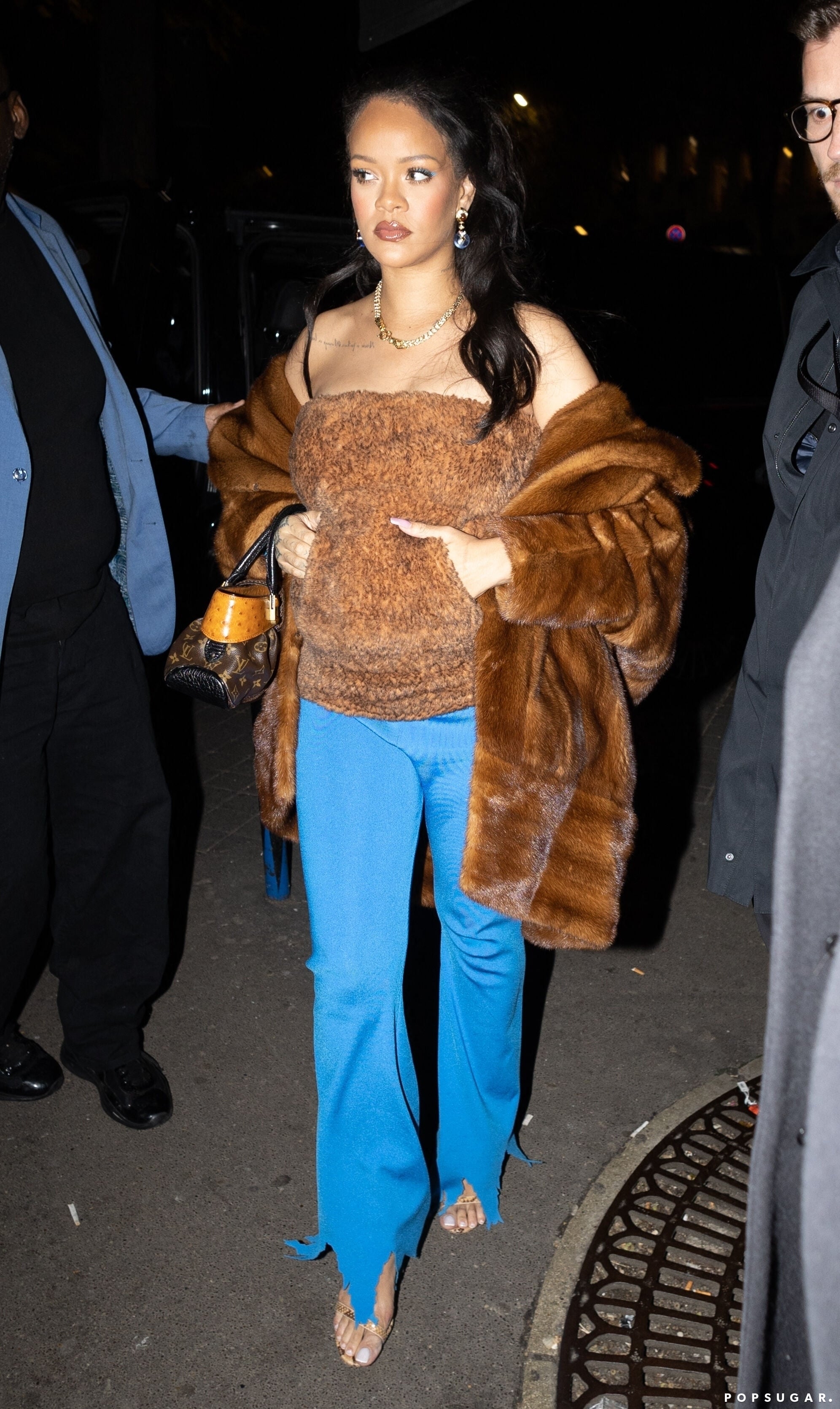 Lori Harvey's Furry Bag Is The Statement Accessory You Need For Fall
