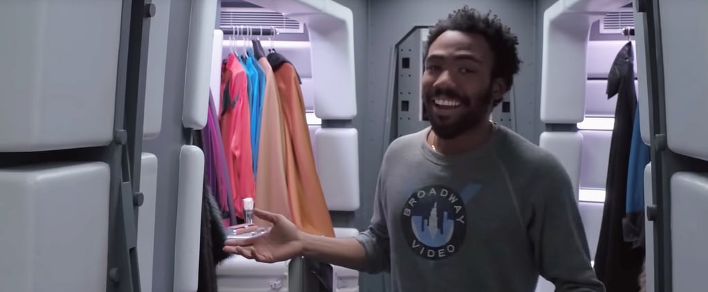 Donald Glover Tour of Millennium Falcon Video