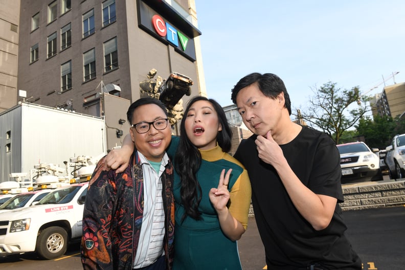 Nico Santos, Awkwafina, and Ken Jeong