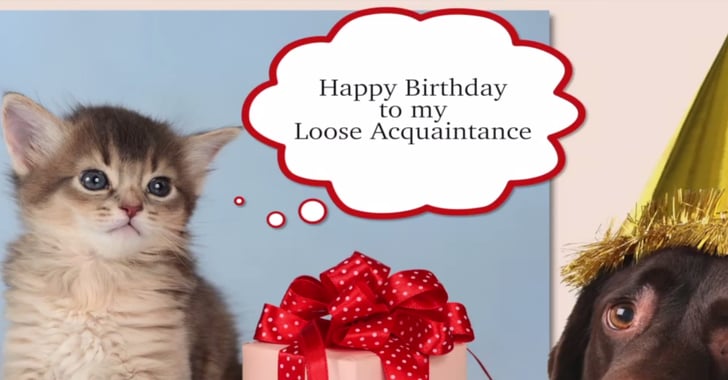 Facebook Birthday Wishes Video | POPSUGAR Tech