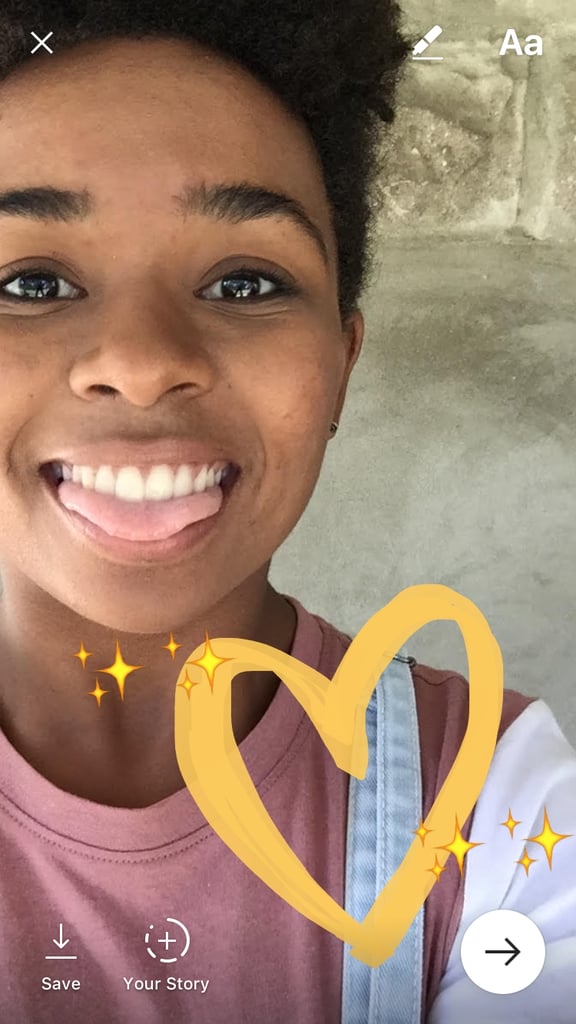 Send a short-lived photo or video to your friends via direct message.