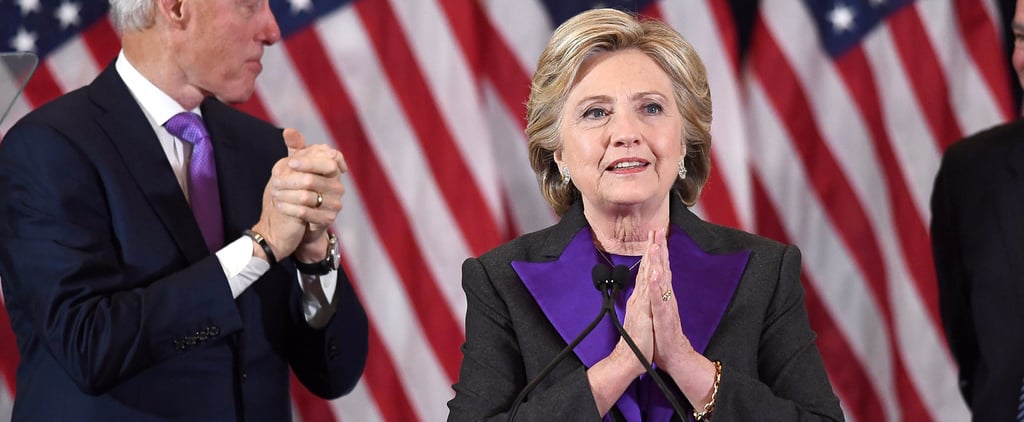 Hillary Clinton's Purple Blazer at Concession Speech 2016