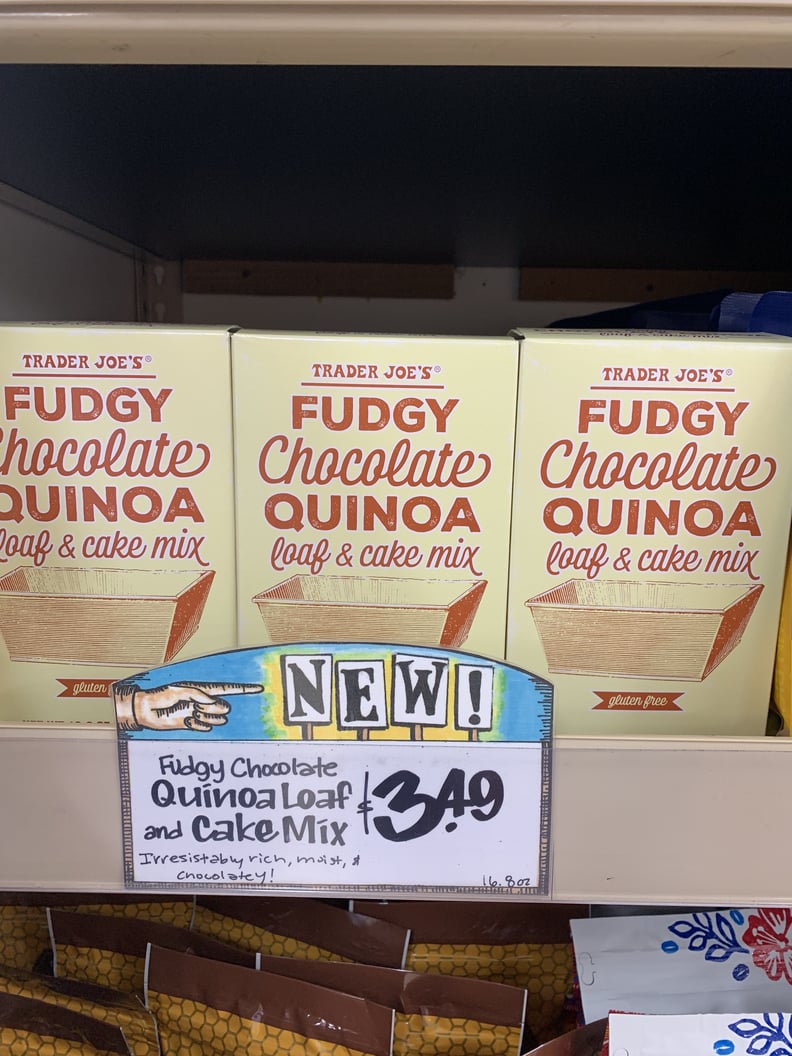 Trader Joe's Fudgy Chocolate Quinoa Loaf and Cake Mix