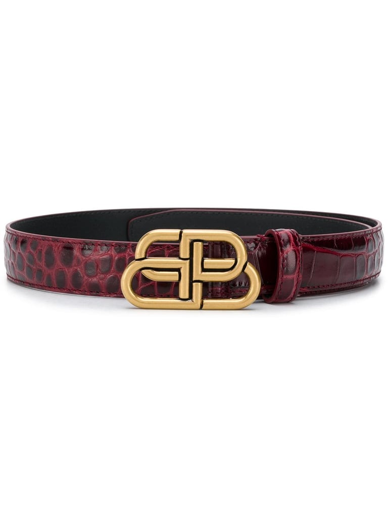 Balenciaga BB Thin Belt